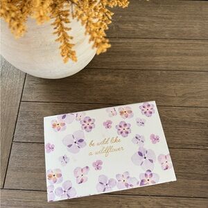 Floral Wildflower Decorative Box